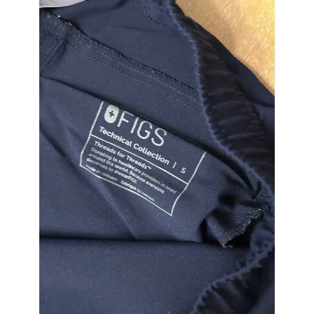 Figs‎ Tansen Jogger Scrub Pants NAVY BLUE Small